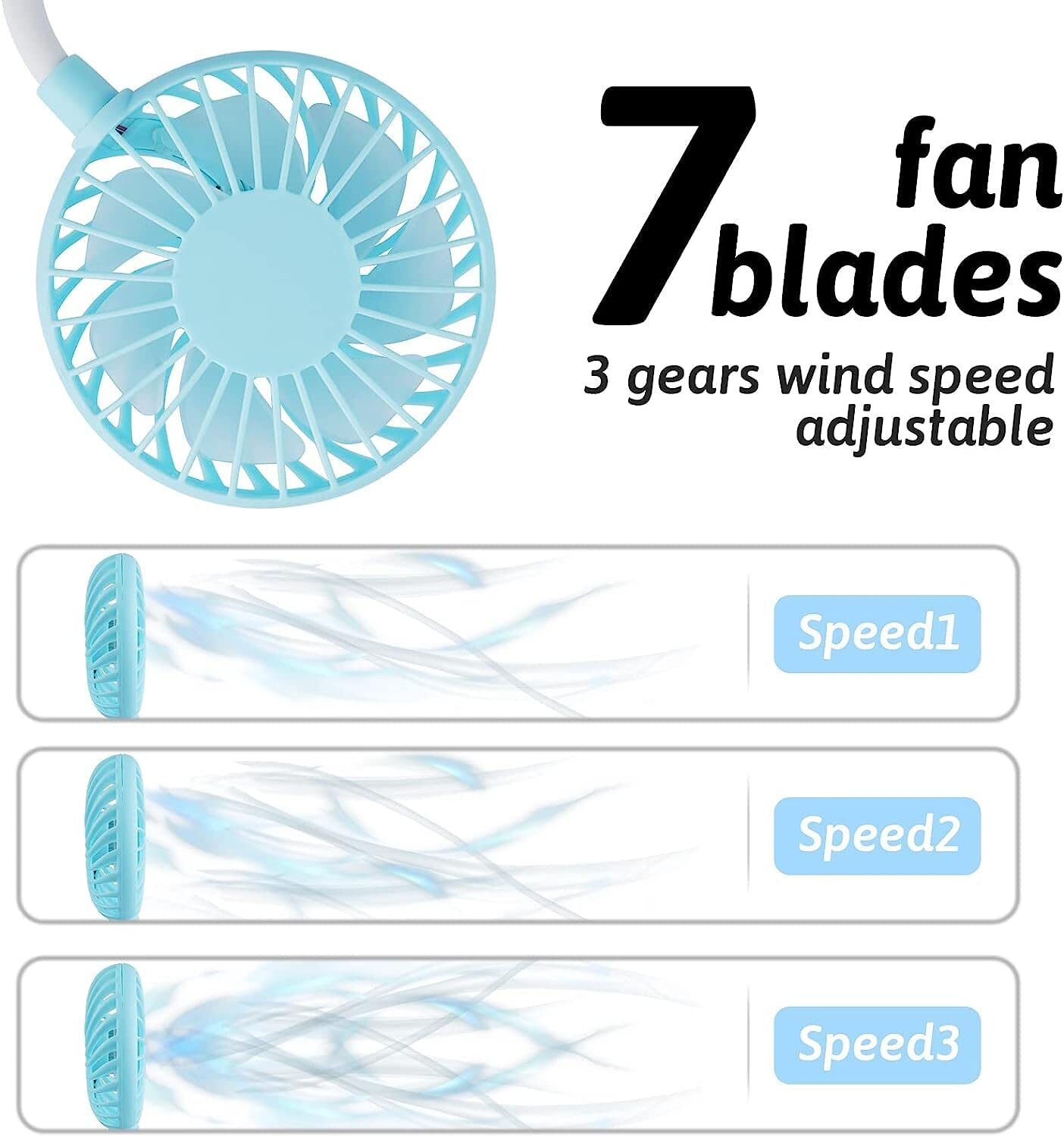 Portable \Neck Fan