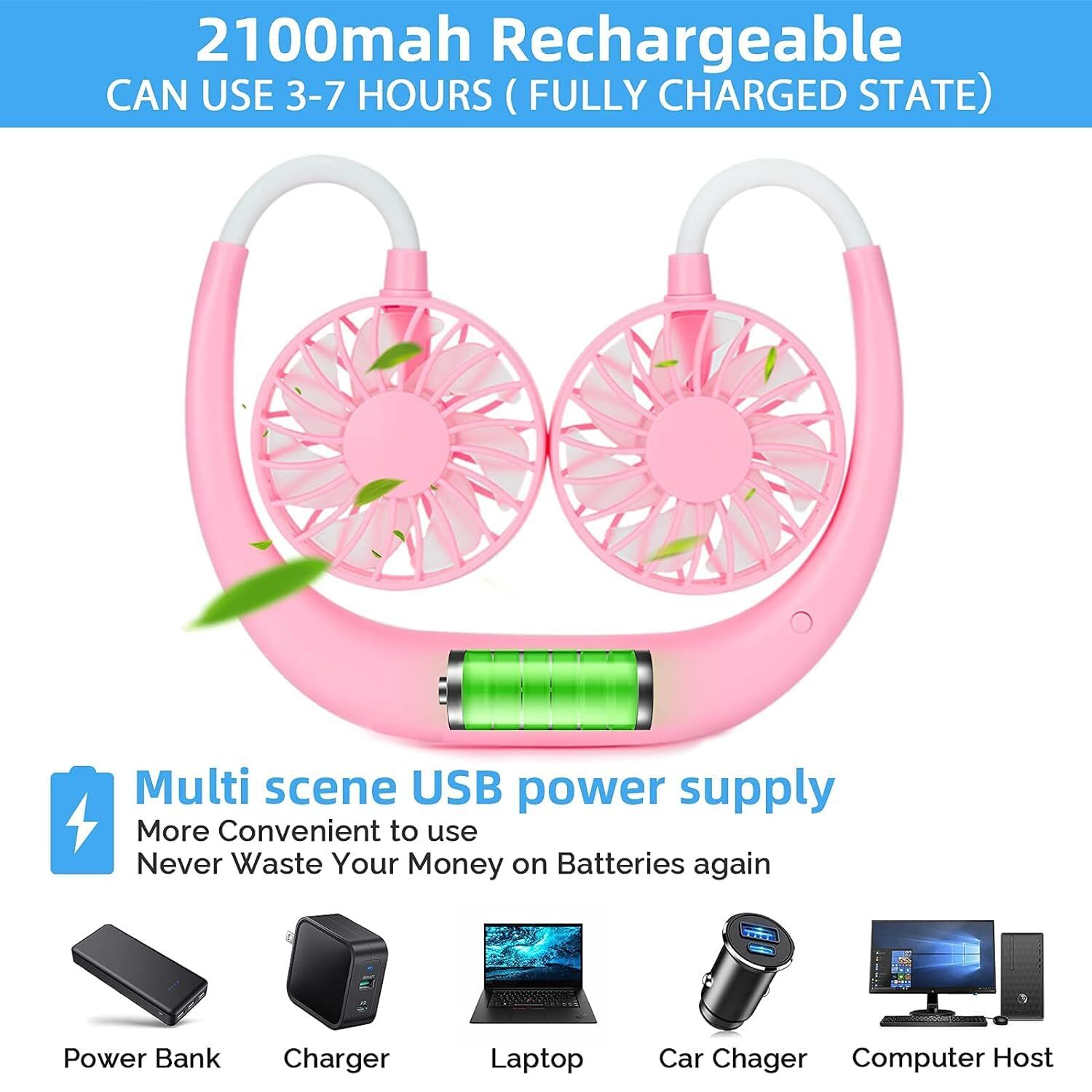 Portable \Neck Fan