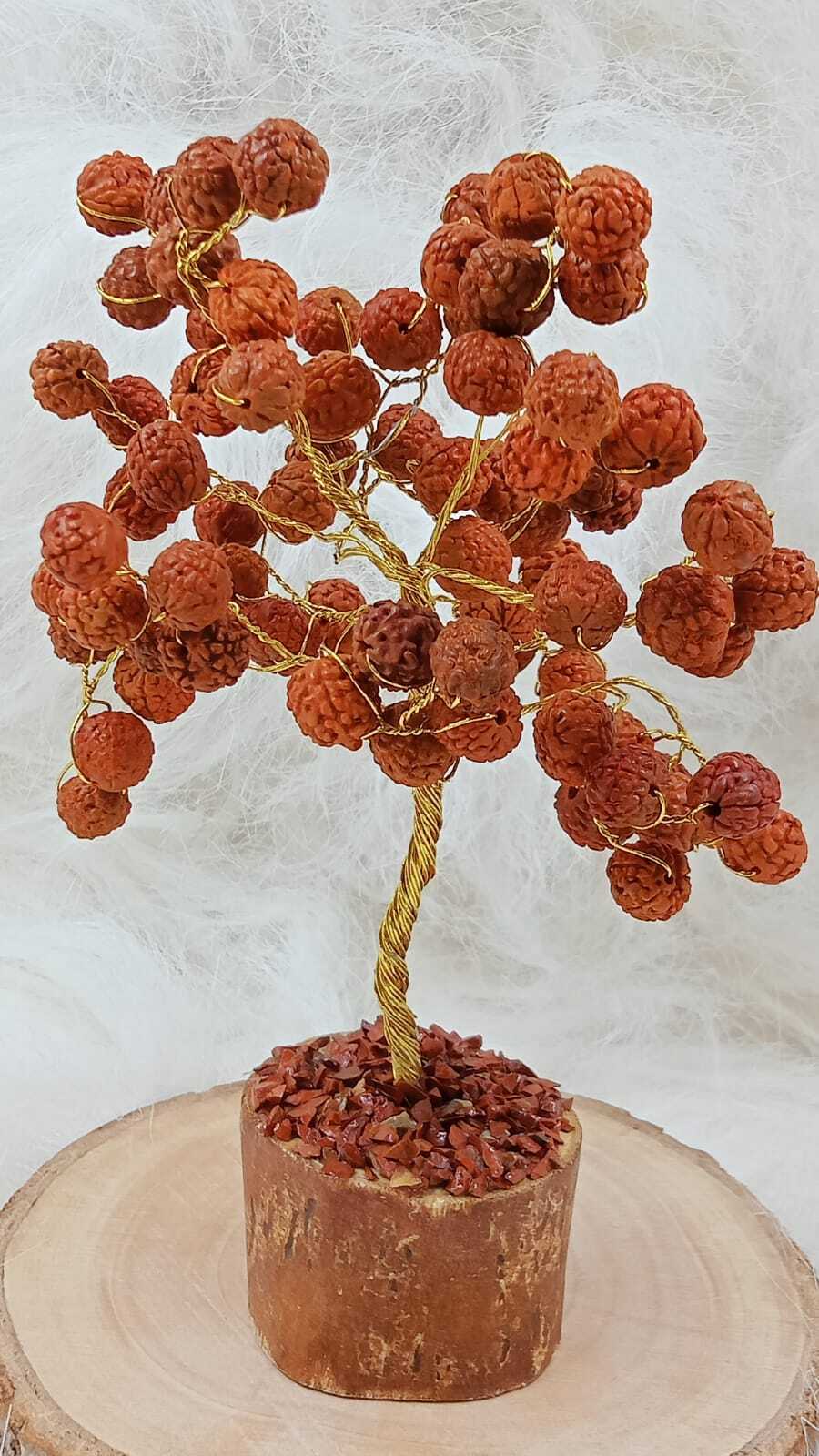 Rudraksha Beads Tree - Color: Brown