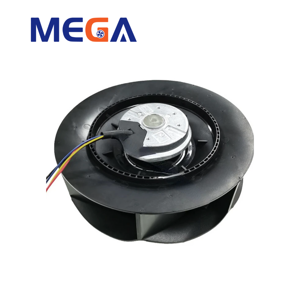 Mega High Airflow 225x99mm 22599 Industrial 24v 48v Backward Centrifugal Cooling Fan - Plastic Blade, 12w Power, 41.8db Noise Level | Ul Approved, Durable, Versatile For Ventilation And Air Conditioning