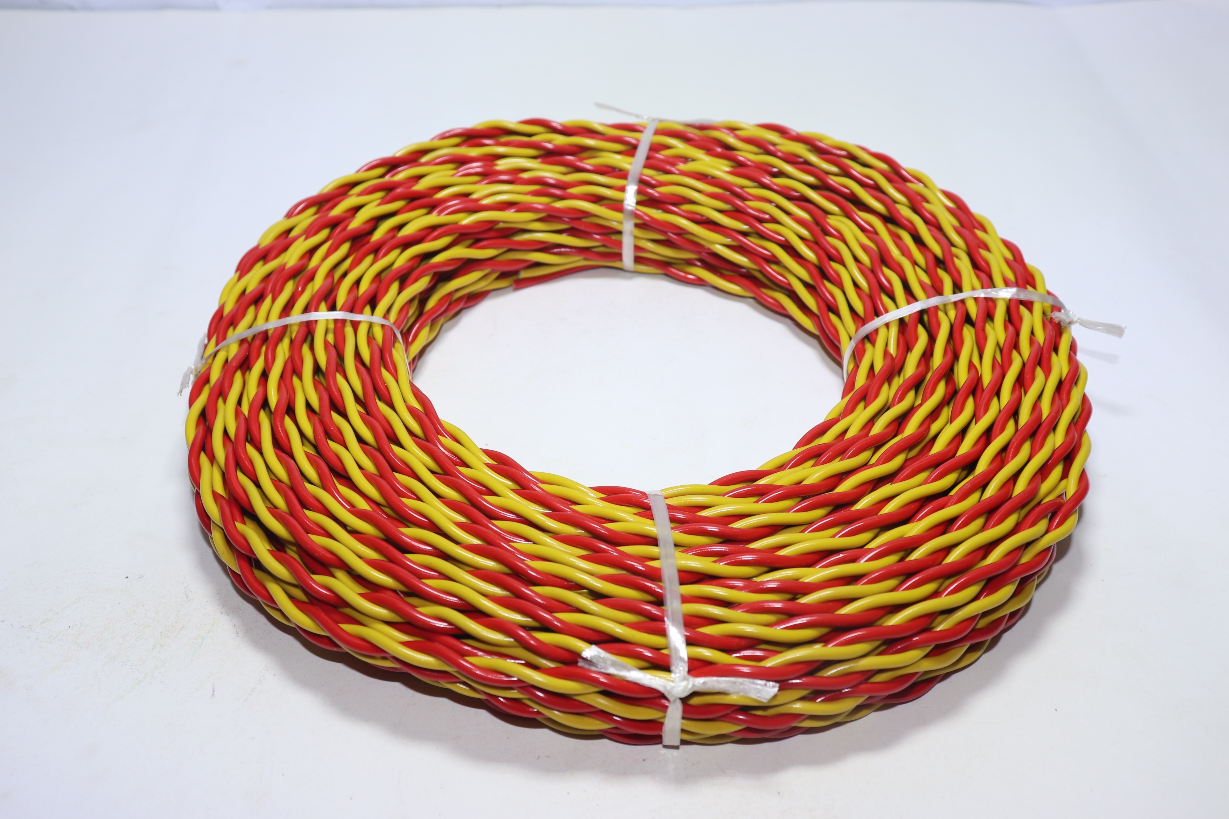 Flexible Twisted Copper Wire - 55 Mtr Length, Mix Color Pvc Insulated For Home Appliances, Excellent Electrical Conductivity And Superior Flexibility