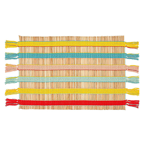 Stylish Multicolor Place Mat - Color: As Per Requirement