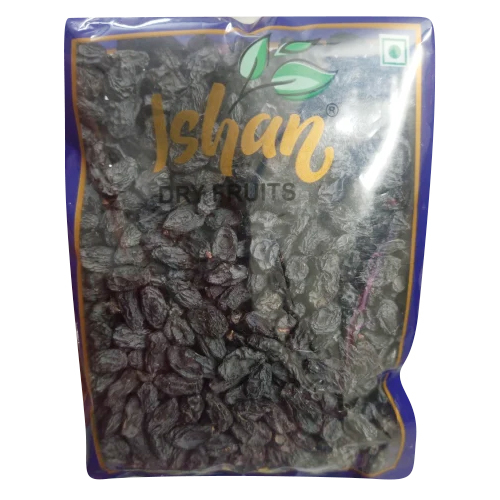 250g Afghan Black Raisin - Organic Frozen Delight | Sweet Flavor, Deep Black Color, 12-Month Shelf Life, Food Grade Quality