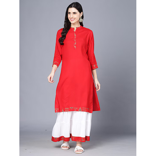 Different Available Ladies Regular Kurta With Sharara