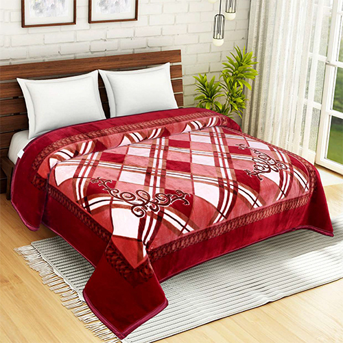 5kg Crystal Gold Dp Normal Blanket - Color: As Per Requirement