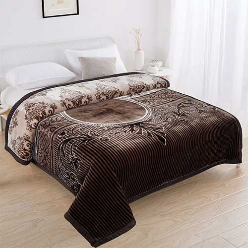 4.4kg Glacious Semi Cloudy Blanket - Color: As Per Requirement