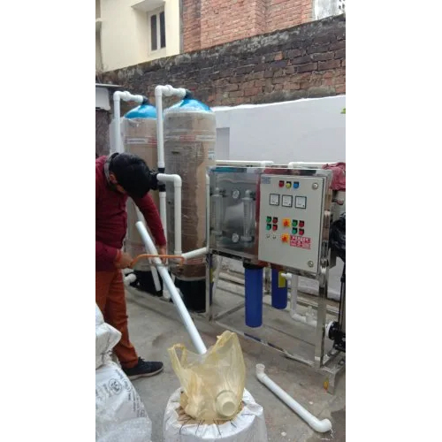 3000 Lph Reverse Osmosis Plant - FRP Material, Full Automatic System, Electric Drive Type | Best Quality, Reliable Performance, Easy Installation and Maintenance