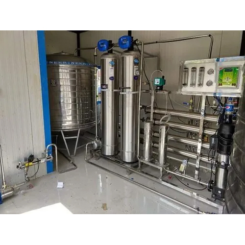 1000 Lph Water Purifier Ro Plant - Power Source: E