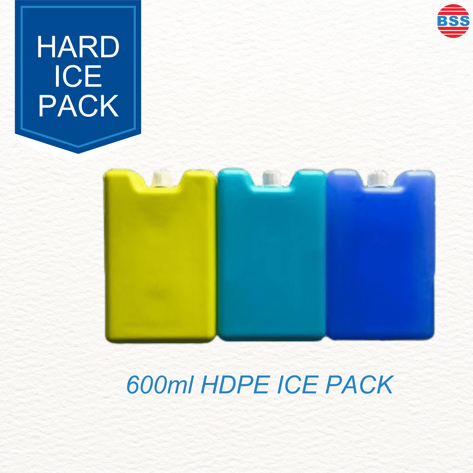 Hdpe Ice Pack - 400ml To 1500ml | Superior Cooling Performance, Non-toxic & Safe, Reusable And Eco-friendly