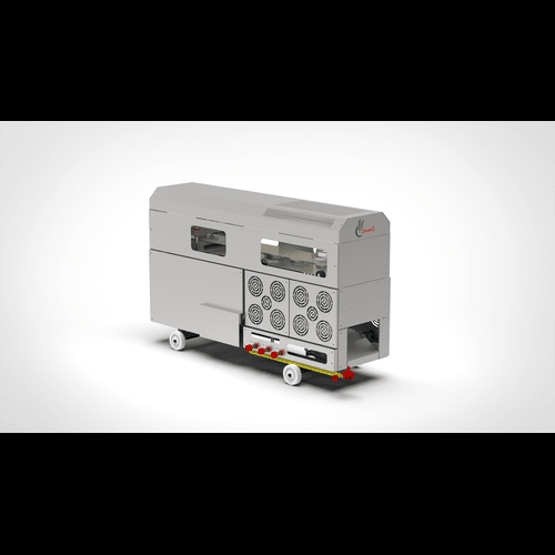 कन्वेयर प्रकार की रोटी मशीन