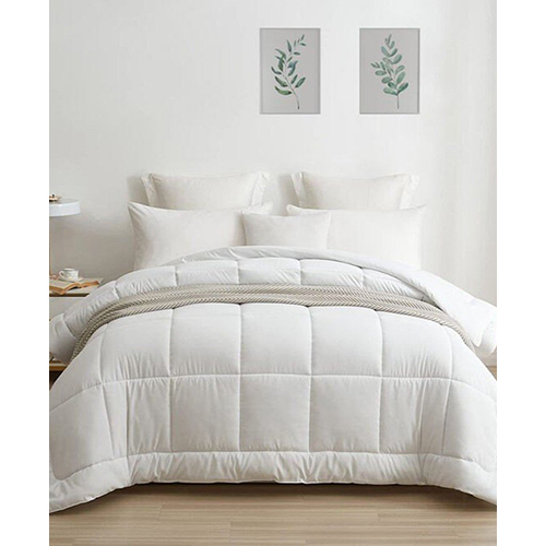 White Comforters Set - Material: 100% Cotton