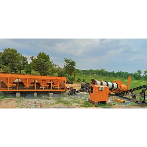 Semi-Automatic 200 Tph Asphalt Drum Mix Plant