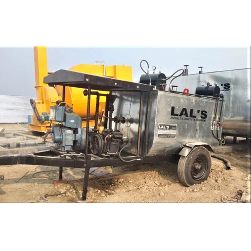 Trolley Mounted Bitumen Sprayer - Stainless Steel, Semi-Automatic with Frequency Speed Control Cooling System | Warranty Included, Non-Computerized Design