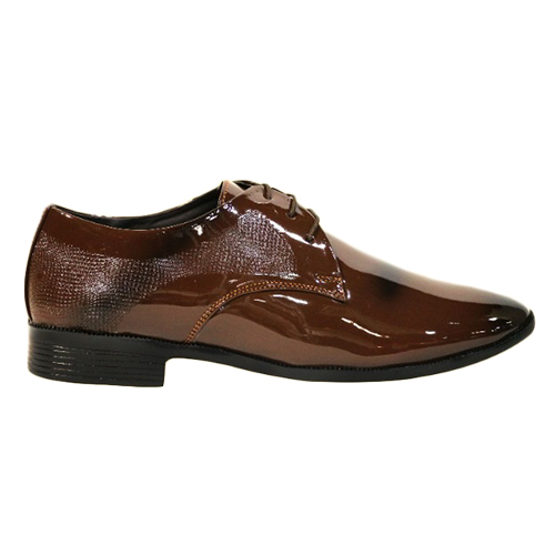 Mens Brown Formal Shoes - High-Quality Leather, Various Sizes Available, Washable Design, Stylish Colors, Includes Warranty