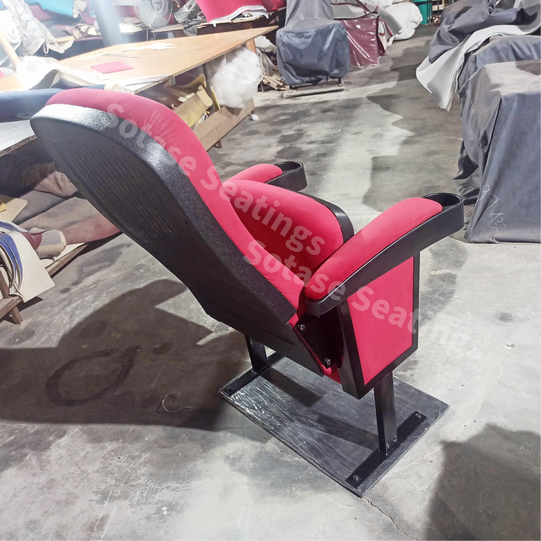 Sotase Box Style Tip-up Auditorium Chair - Finish: Upholstery