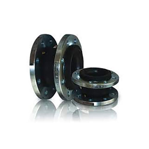 Rubber Expansion Bellow - Black Round Design, Up to 15KG/CM2 Pressure | Customizable Size, Industrial Usage, Warranty Included