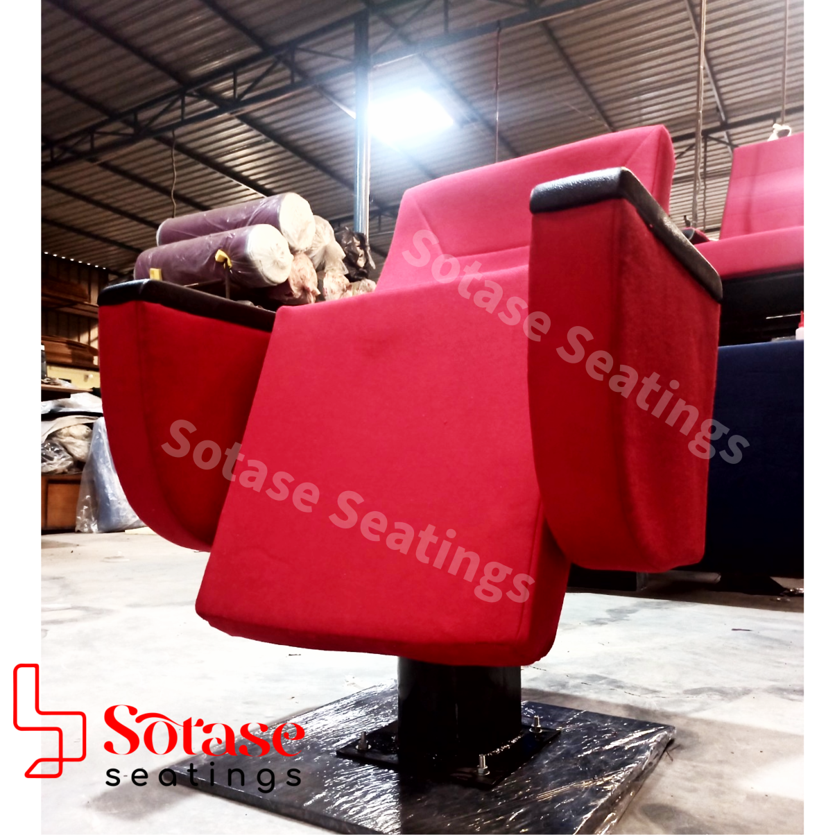 Sotase Center Mounted Tip-up Auditorium Chair