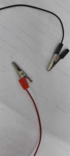 Crocodile Pin Assembly - Color: Red And Black