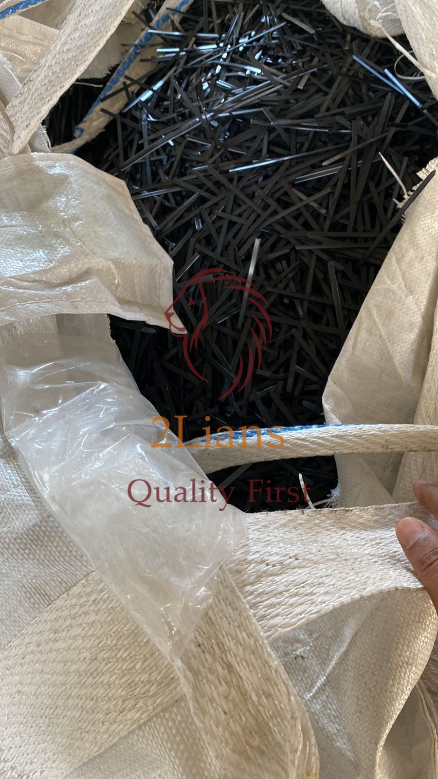 Pa66 Pure Black Color - Type: Bales