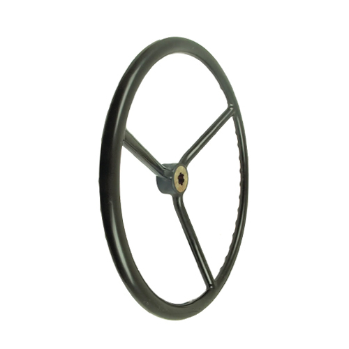 Ford New Holland Steering Wheel - 450mm Outer Diameter, 3-spoke Design | Fits Models 5000-8340, 6 Splines, Weighs 4.52lbs