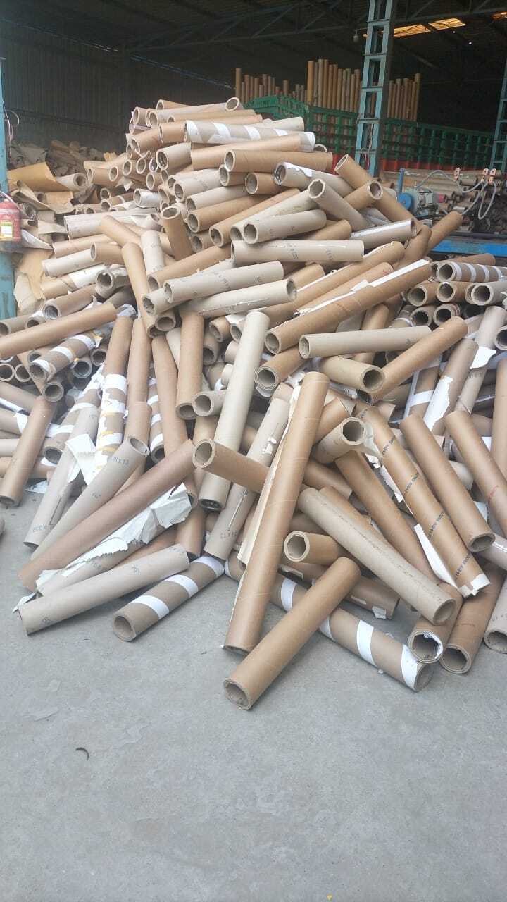 Used Paper Core - Color: Brown