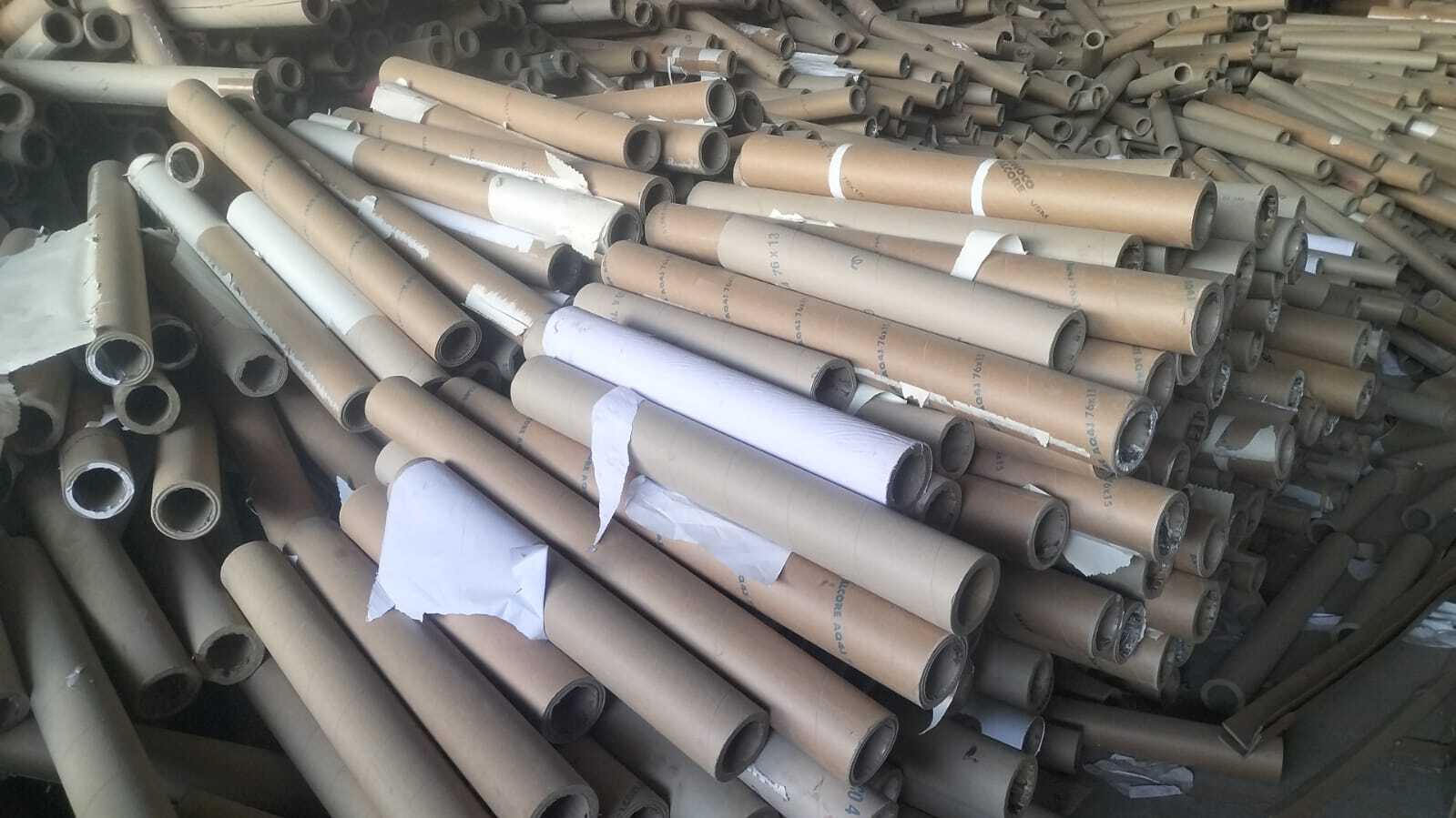 Used Paper Core - Color: Brown