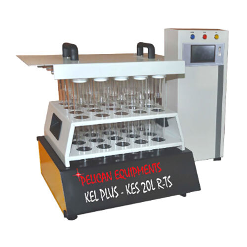 KES 20L R TS Automatic Macro Block PC Compatible Digestion System with Regular Touch Screen Display Version