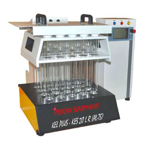 KES 20L R AL TS Automatic Macro Block PC Compatible Digestion System with Touch Screen Display & Autolift Version