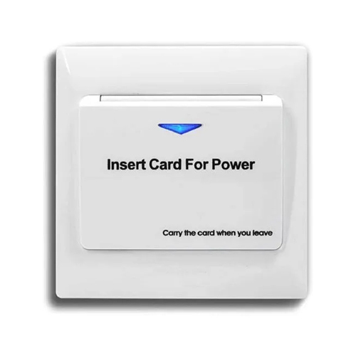 40 AMP होटल की कुंजी कार्ड पावर स्विच