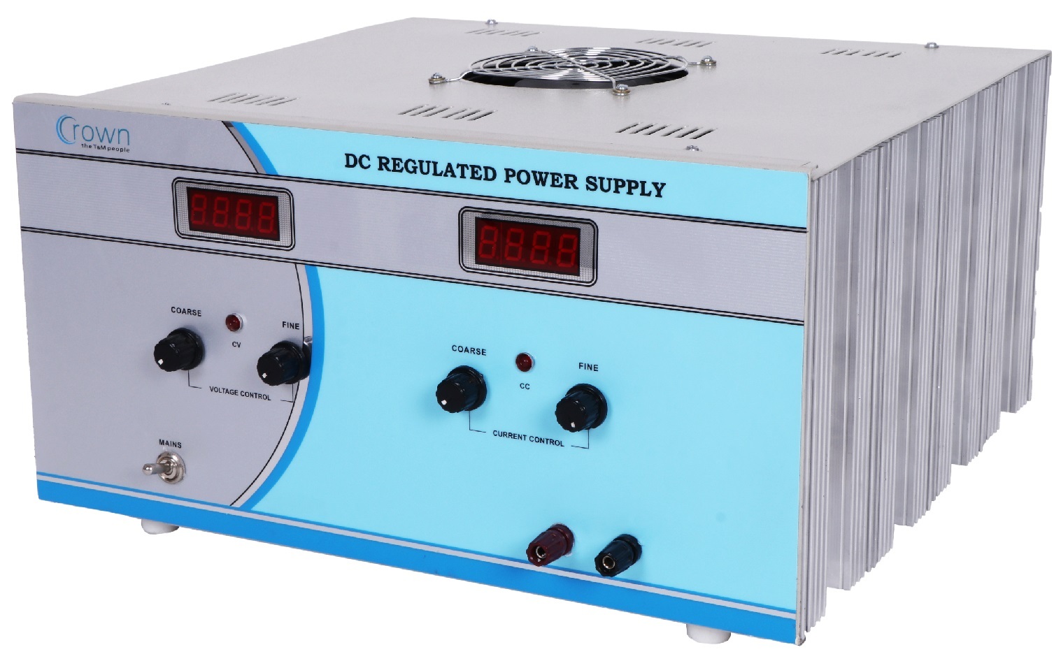 Dc Regulated Power Supply - 0-128v, 5a | Constant Voltage And Current, Low Ripple 2mv, Short Circuit & Overload Protection