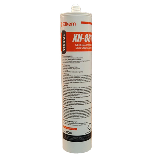 Xh-881 General Purpose Silicone Sealant - Application: Caulking Doors And Windows. Shop Windows