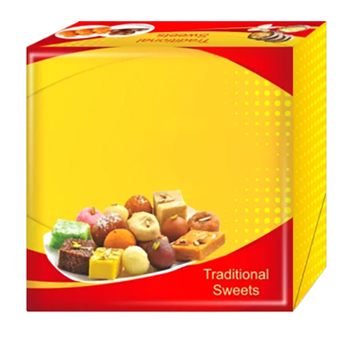 Glossy Lamination Kaju Katli Box