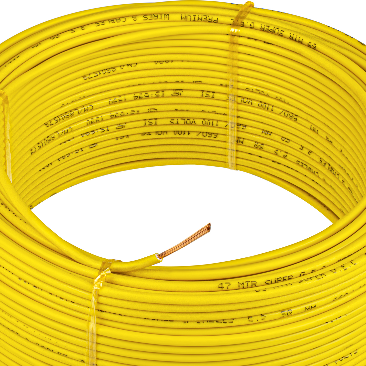 Fr, Ccr 1 Mm Premium House Wire (Six Color 11 No. Gauge) Insulation Material: Fr Pvc