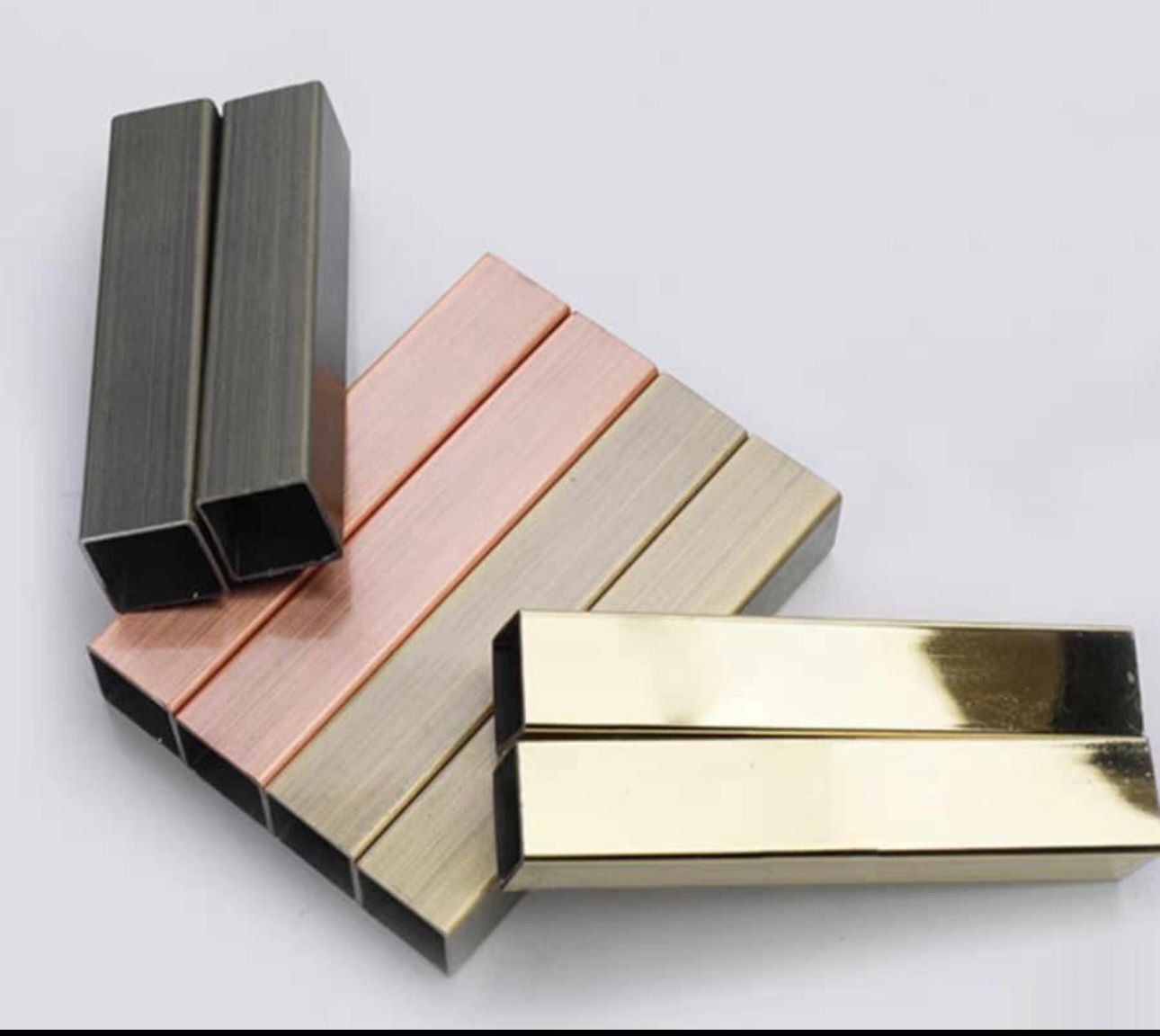 Golden Railing Pipe - Aluminum Alloy, Custom Size, Any Color | Eco Friendly, Powder Coated, Uv Proof Surface Treatment, Durable Grills