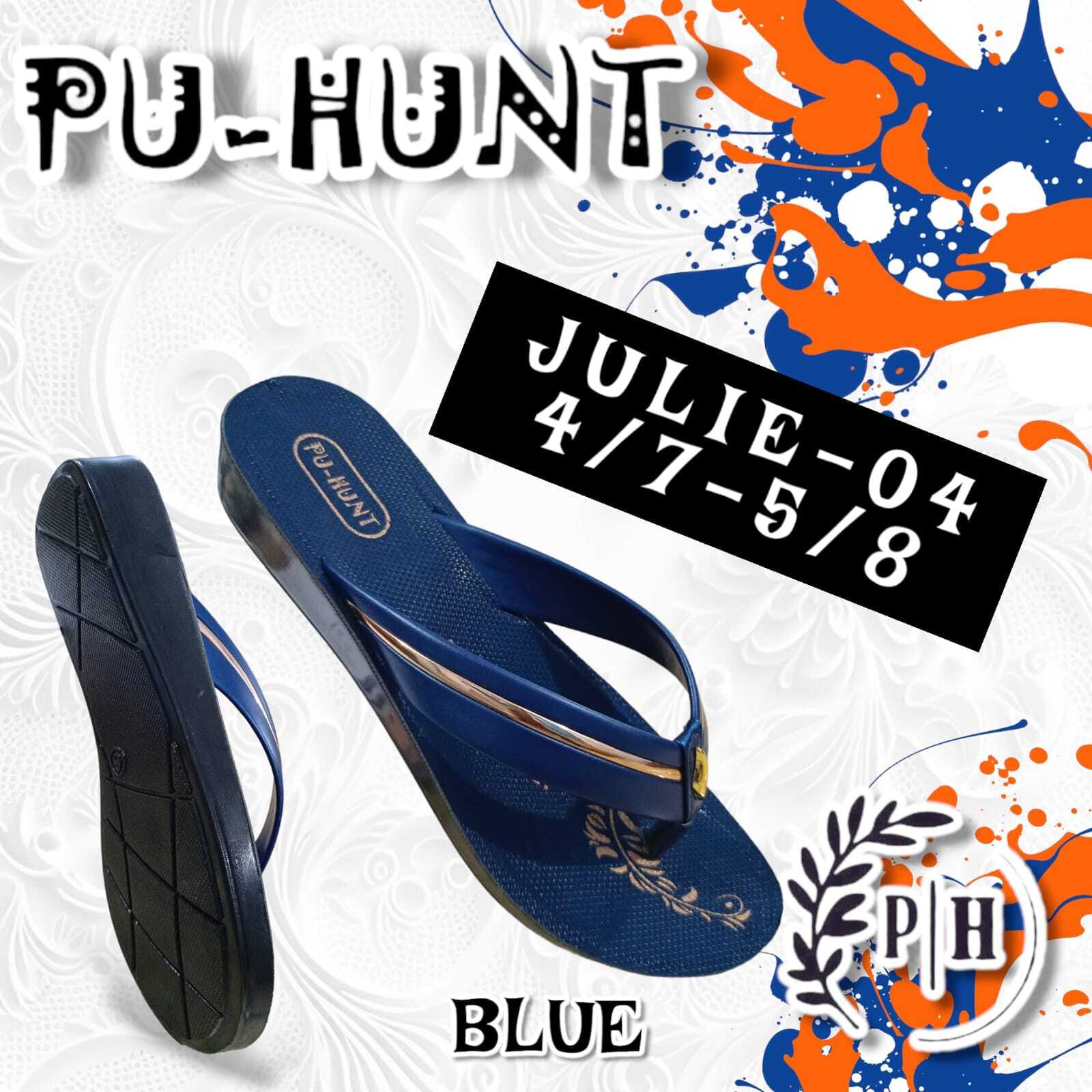 Julie Slipper-04 - Color: Blue Copper Black