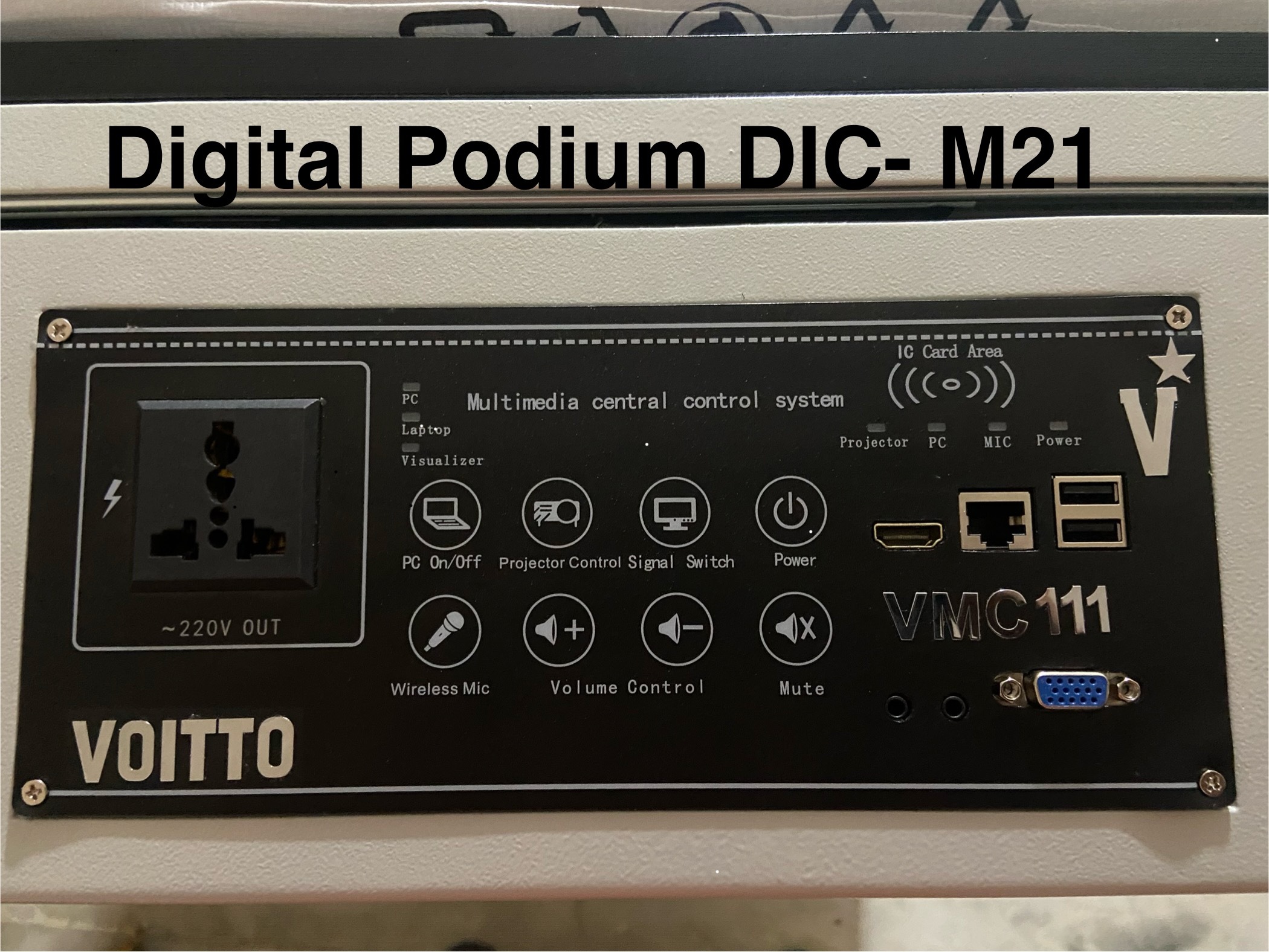 Digital Controller For Digital Podium Voitto Vmc-111