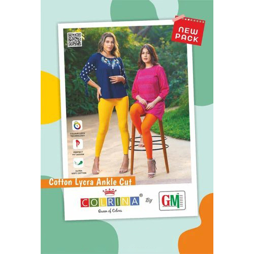 Cotton Leggings - Color: Multicolor