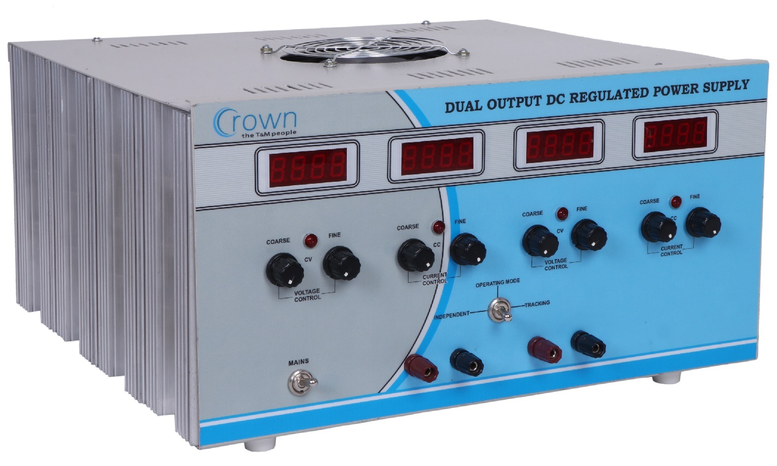Dual Output Dc Regulated Power Supply 0-+64v 10a