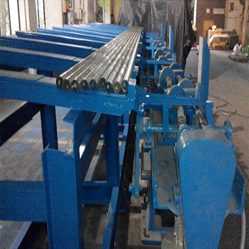 Automatic Hydraulic Bar Feeder System - Stainless Steel Alloy Construction | Automatic Operation, Frequency Speed Control, High Efficiency