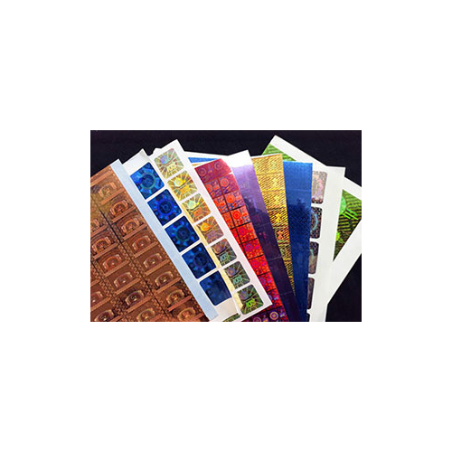 Multicolor Foil Colors Tamper Proof Hologram