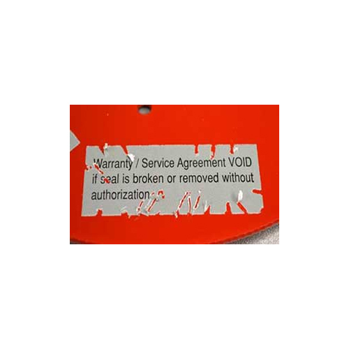 Frangible Destructible Hologram Label - Waterproof, Soft Material, Non-Transparent | Tamper-Evident, Curved Surface Compatibility