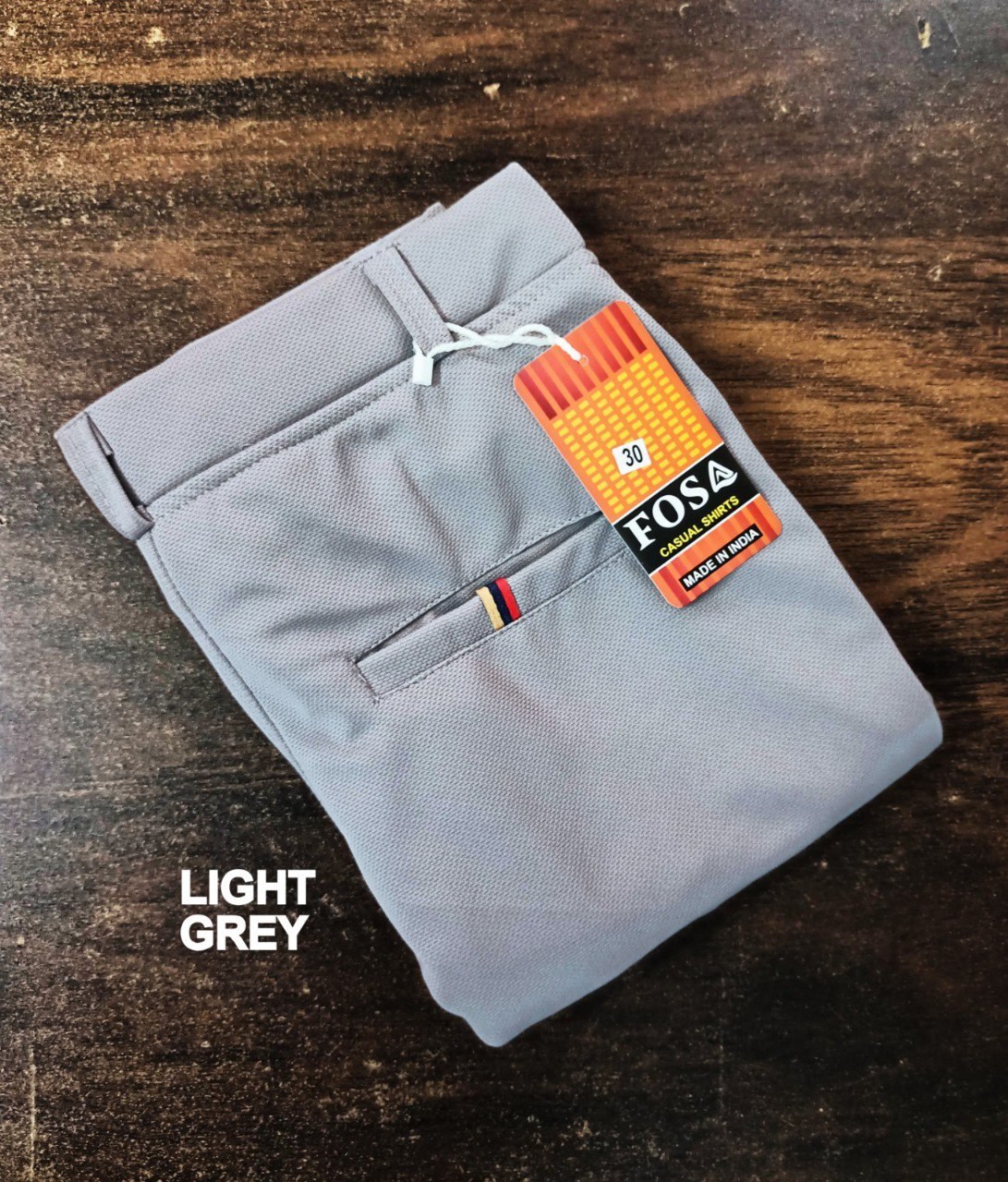 Mens Trouser - Color: Dark Grey