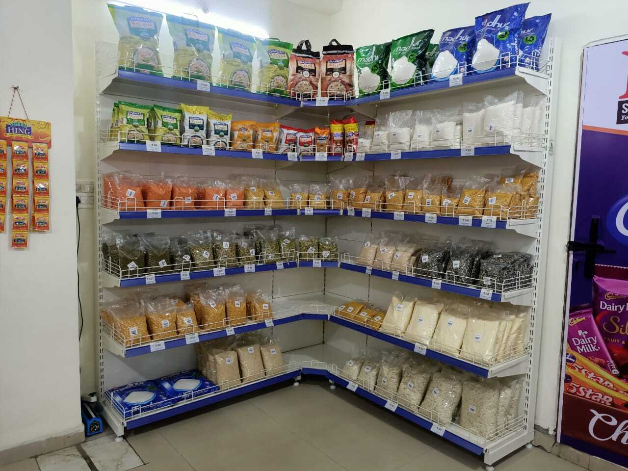 Wall Display Racks - Steel Material, Various Sizes Available | Good Quality For Commercial Use In Supermarkets And Shops