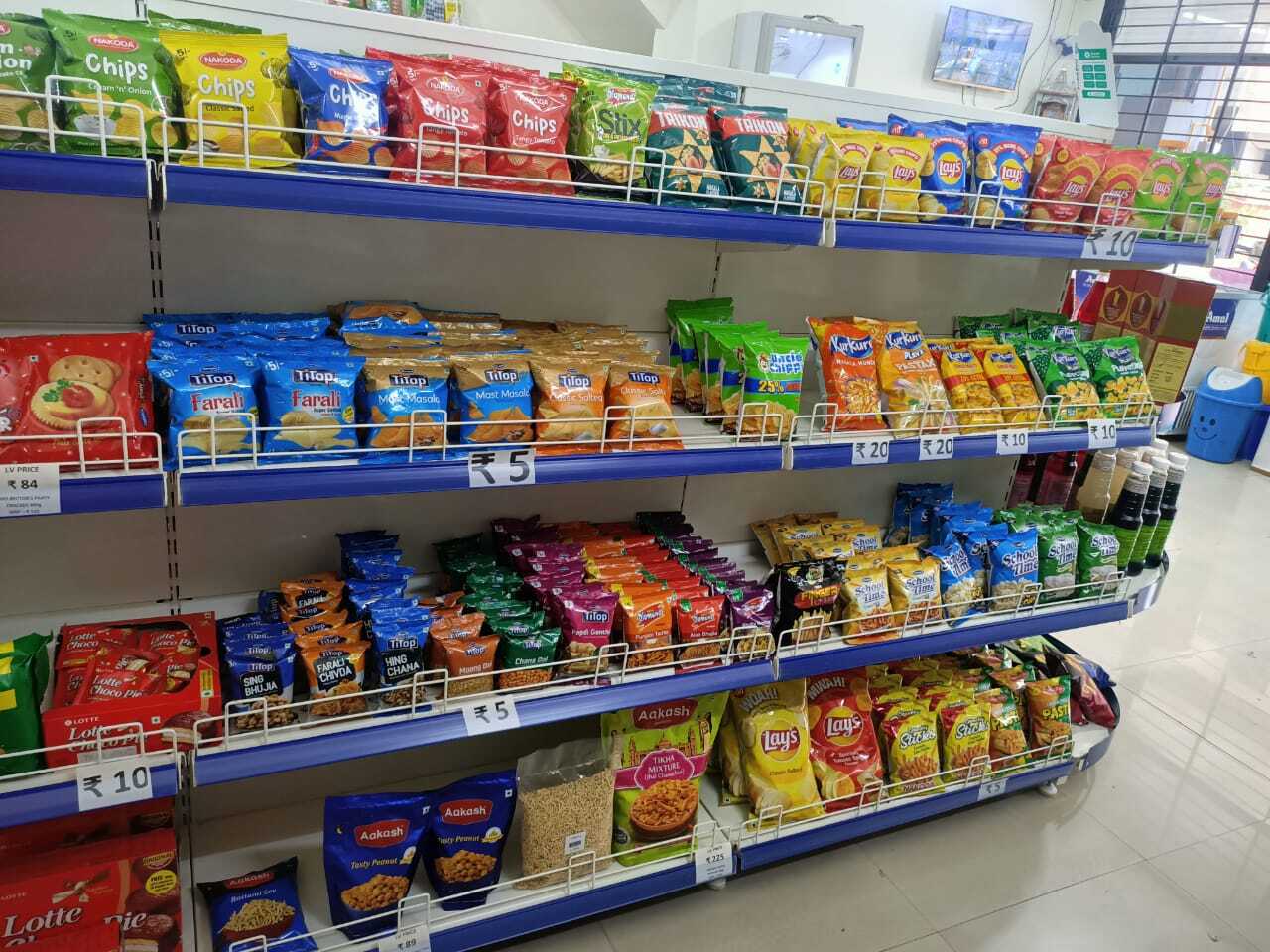 Wall Display Racks - Steel Material, Various Sizes Available | Good Quality For Commercial Use In Supermarkets And Shops