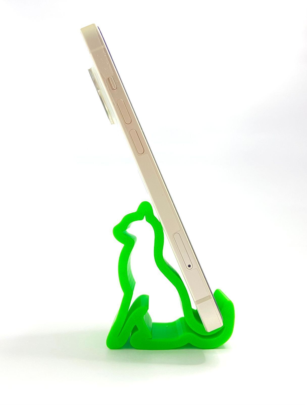 3d Printed Phone Stand - High-quality Plastic, Ips Display, Available In Various Colors | Durable Bar Design For Portrait & Landscape Mode