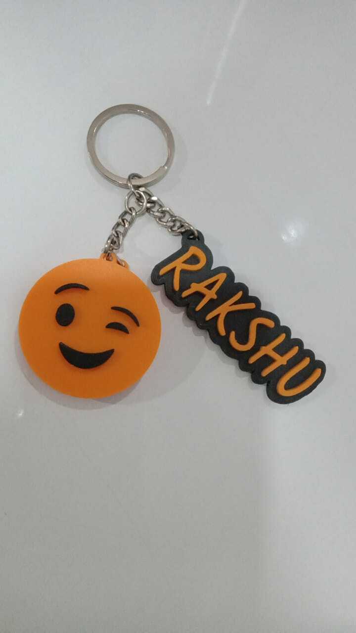 3d Printed Customized Name Keychain - Color: Different Available