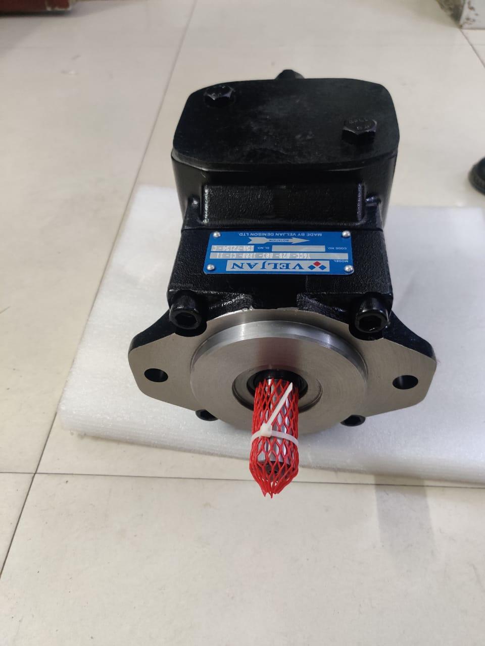 Hydraulics Veljan Pump - Stainless Steel, 50 Lpm Flow Rate, Normal Suction Type | First-class Standard, Sealed Seals For Enhanced Efficiency