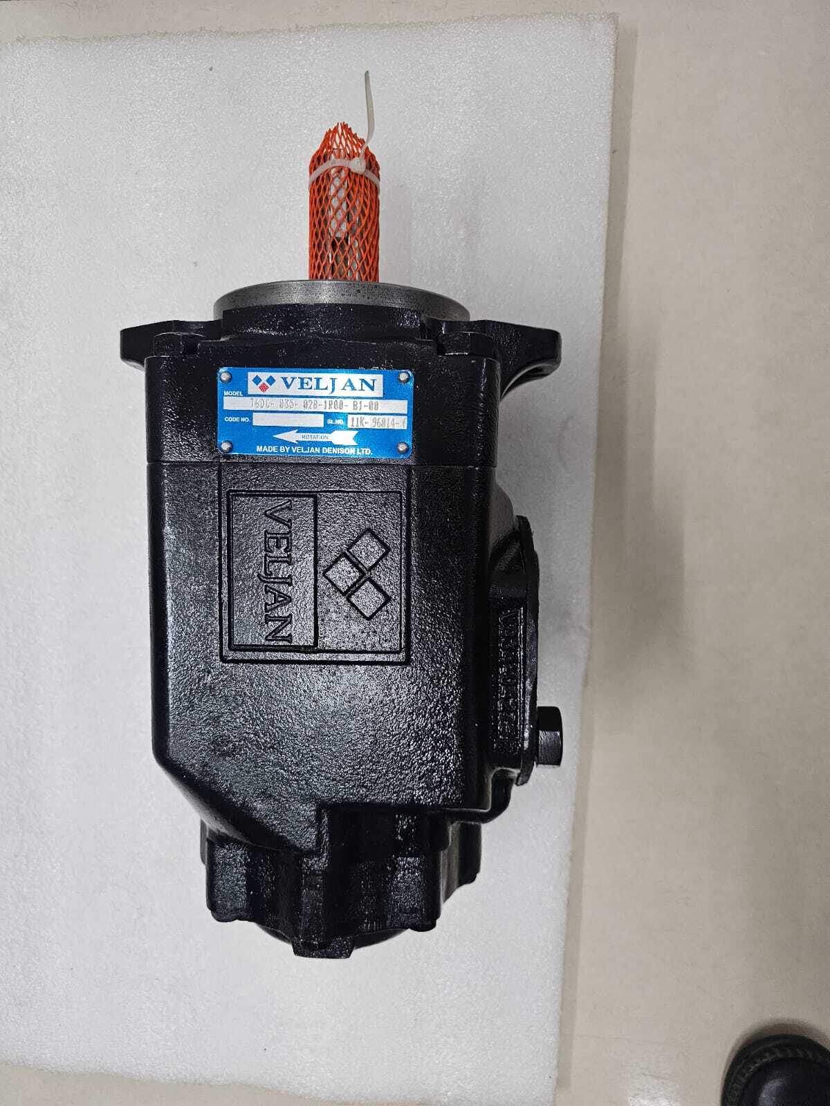 Hydraulics Veljan Pump - Stainless Steel, 50 Lpm Flow Rate, Normal Suction Type | First-class Standard, Sealed Seals For Enhanced Efficiency