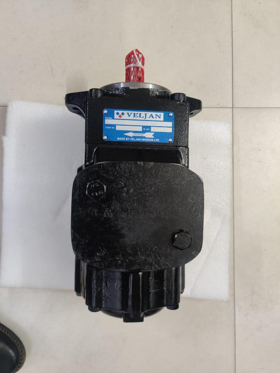 Hydraulics Veljan Pump - Stainless Steel, 50 Lpm Flow Rate, Normal Suction Type | First-class Standard, Sealed Seals For Enhanced Efficiency