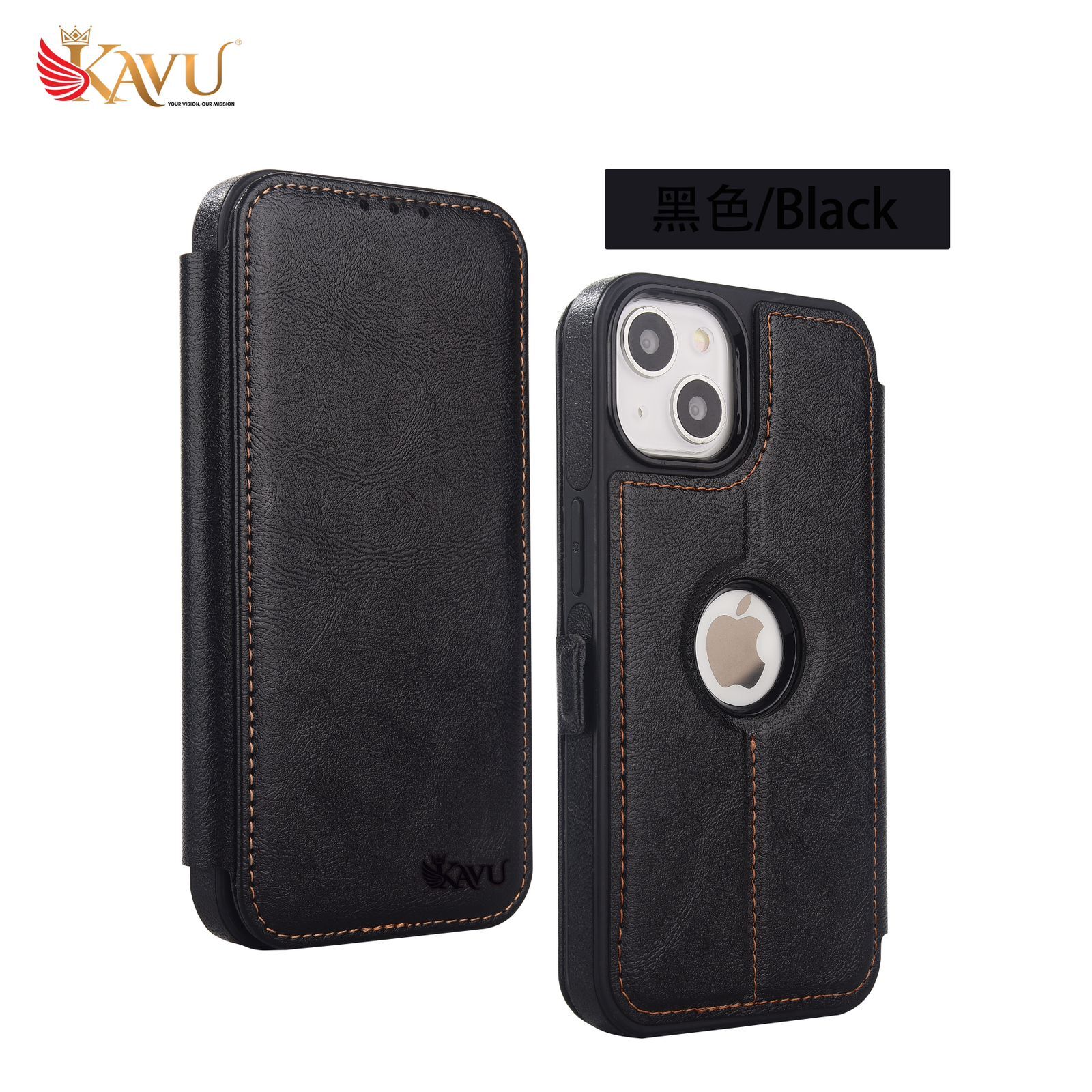 Mobile Flip Leather Cover